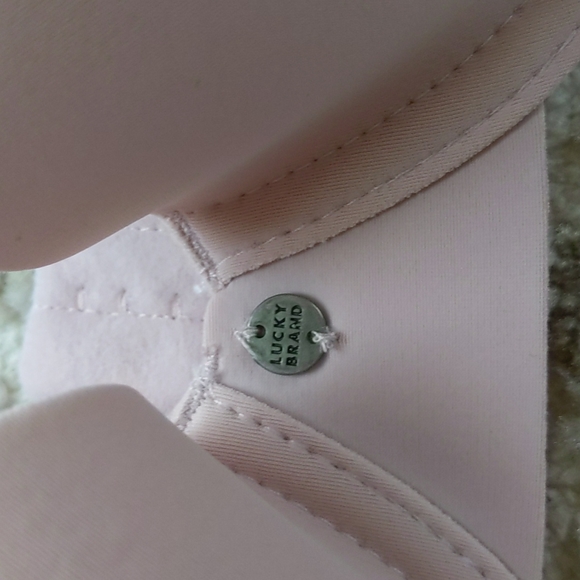 NWOT Lucky Brand Demi Style Underwire Padded Bra 36C Mauve Pink - Picture 3 of 14